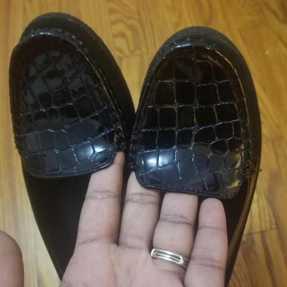 Faux Croc print Flats - Picture 2 of 5